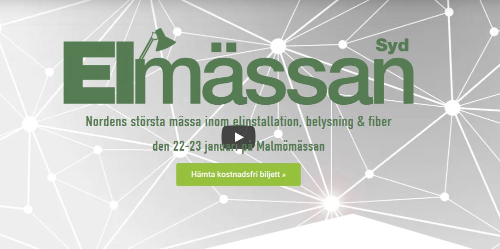 Vi ses på Elmässan Malmö 22-23/1-2020 – MPEL